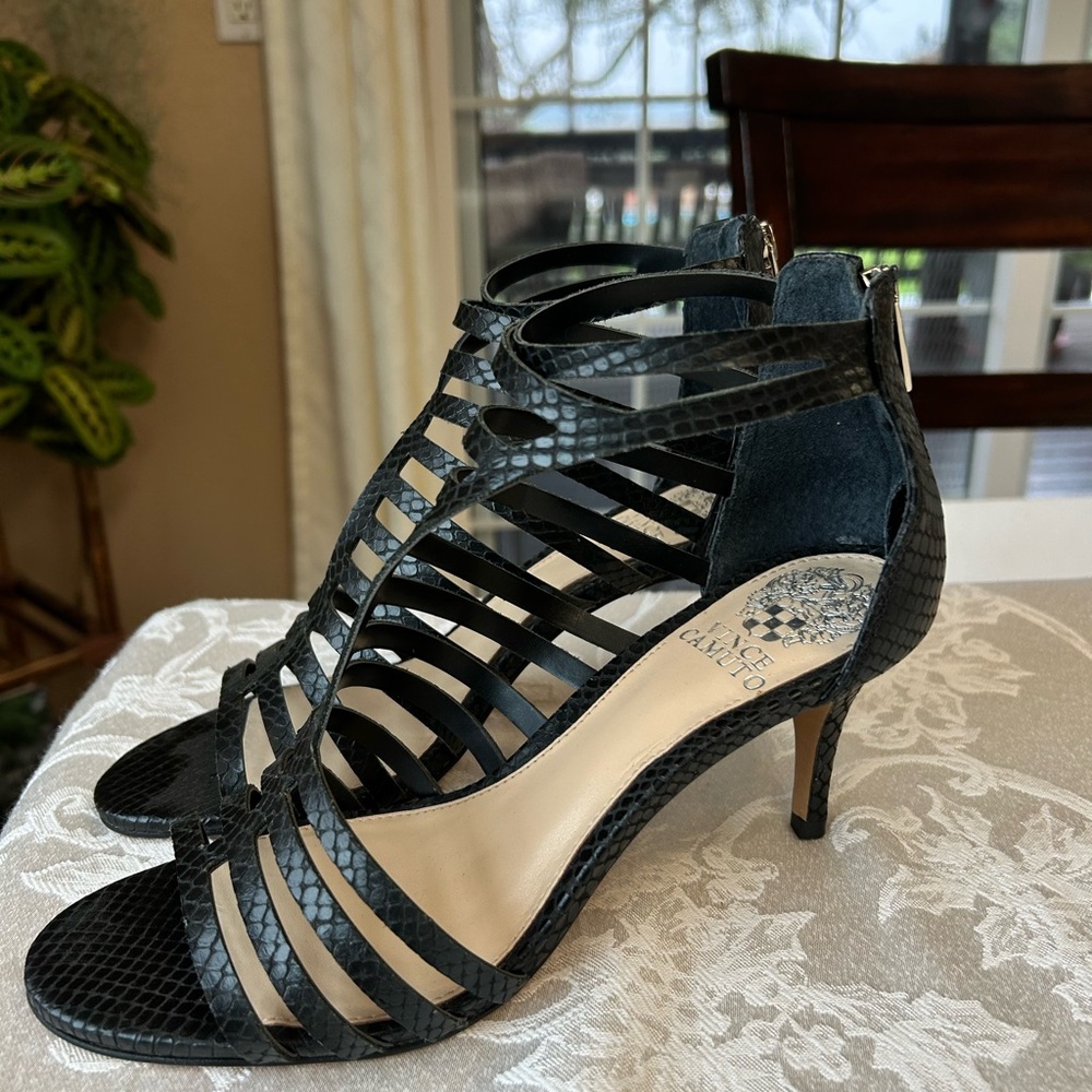 Vince Camuto Petronia High Heels Cage Style